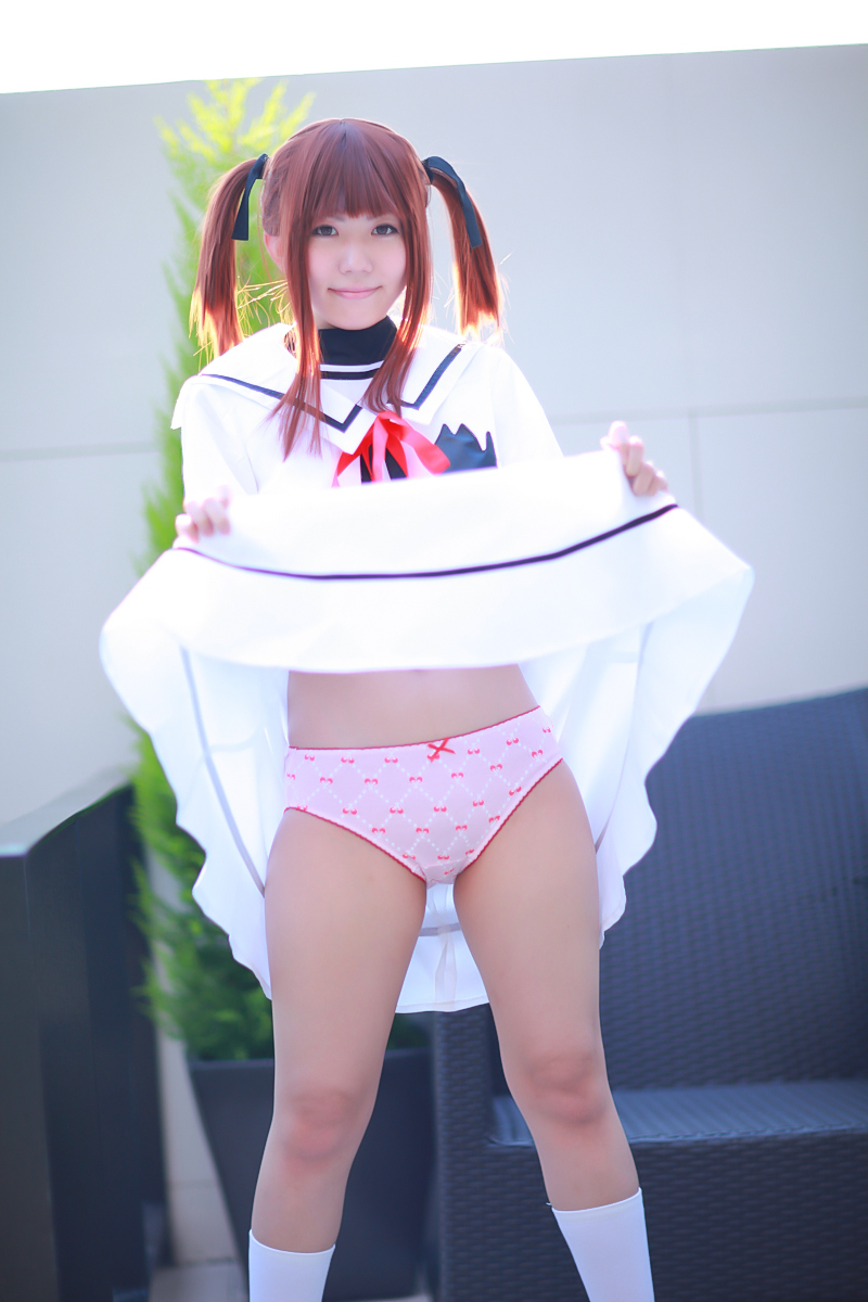 [Cosplay] Hot Maho Shojo Lyrical Nanoha 女优制服